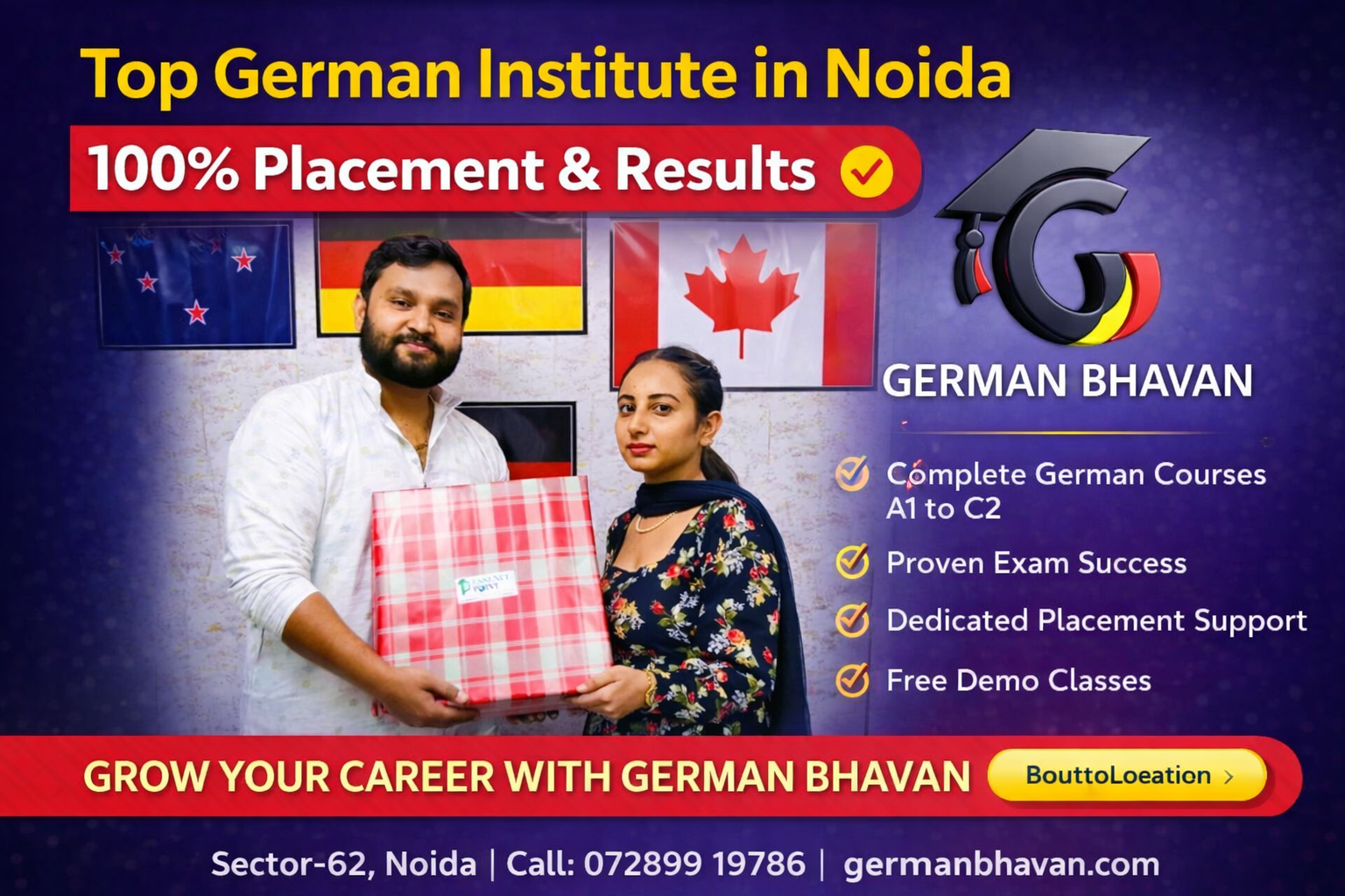 Top German Institute in Noida with 100% Placement & Results